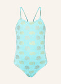 BAÑADOR DE UNA PIEZA CON ESTAMPADO FLOWERS GIRL