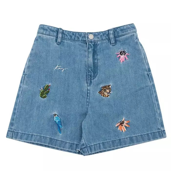SHORT TEJANO BLUE JEANS GIRL