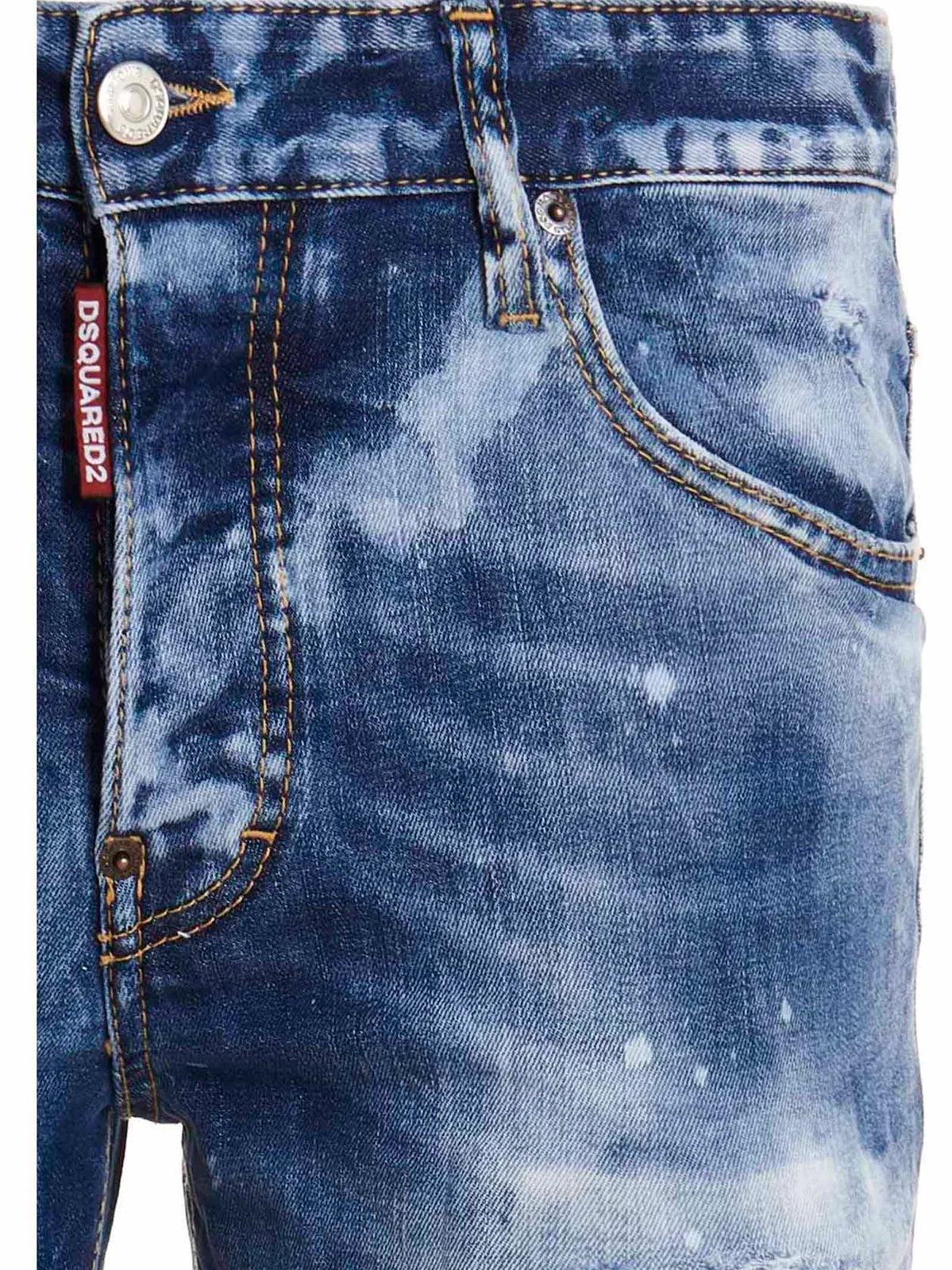 JEAN JENNIFER CROPPED BLUE