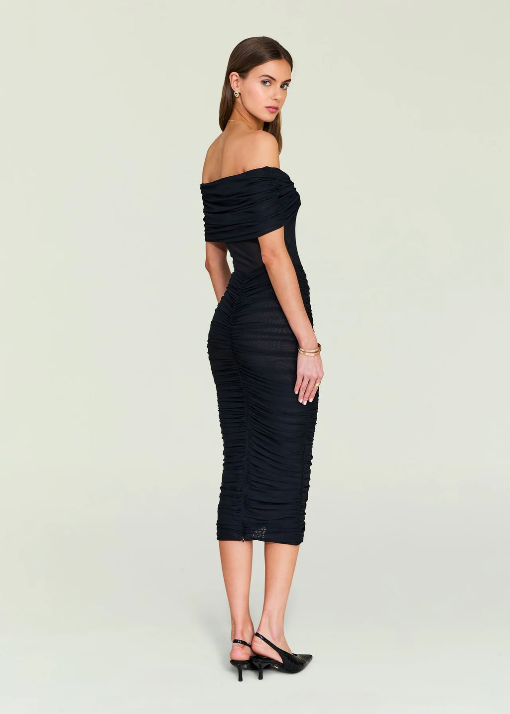 AURALEE MESH SKIRT