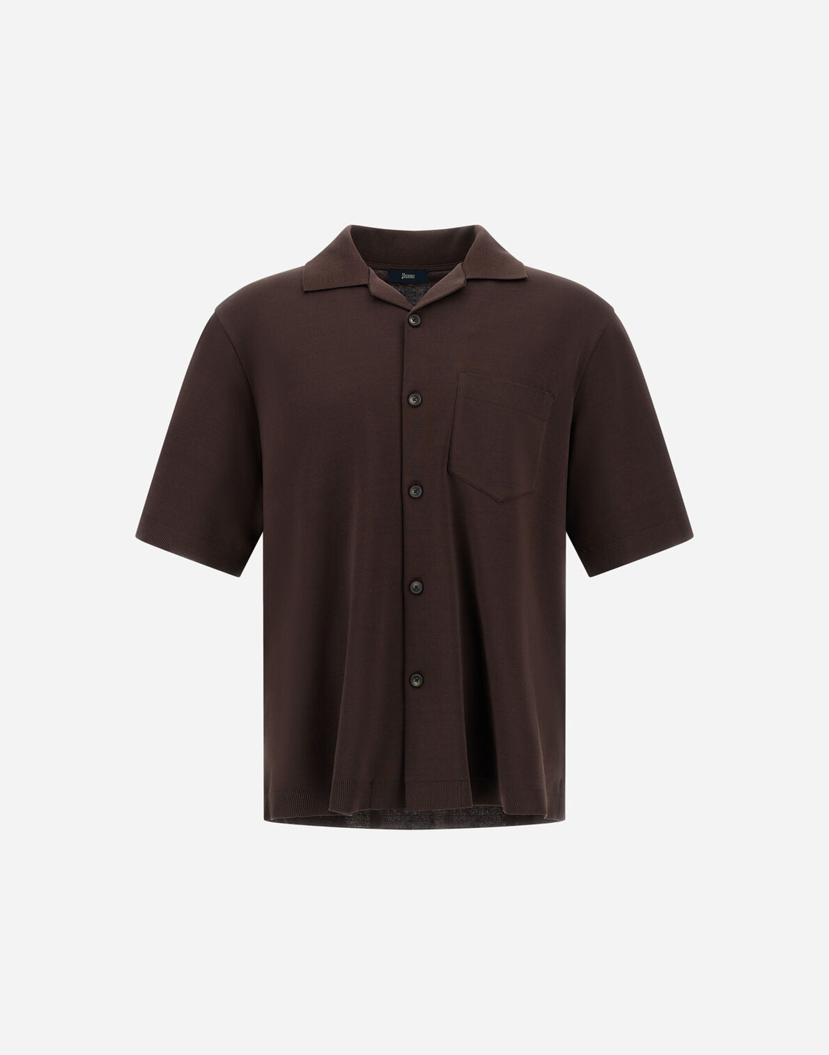 CAMISA DE MANGA CORTA DE JERSEY KNIT EFFECT