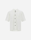 CAMISA DE MANGA CORTA DE JERSEY KNIT EFFECT
