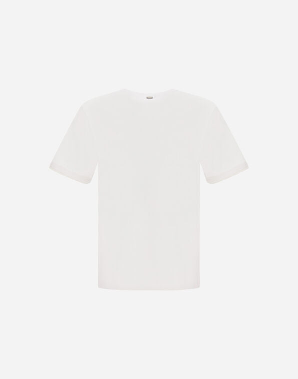 CAMISETA RESORT DE PUNTO LIGERO DE ALGODÓN Y NYLON ELÁSTICO LIGERO
