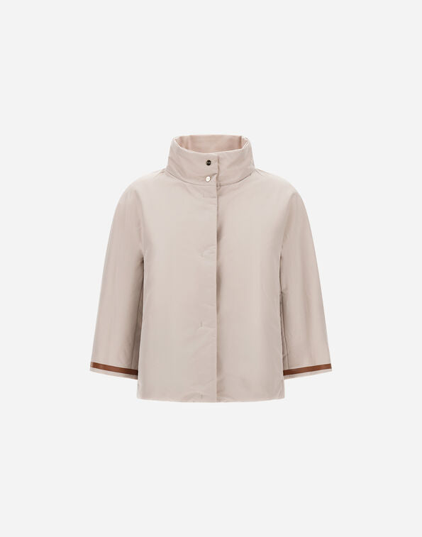 CAPA REVERSIBLE DE CASHMERE SILK Y CHANGING NYLON