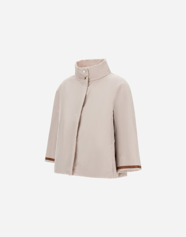 CAPA REVERSIBLE DE CASHMERE SILK Y CHANGING NYLON