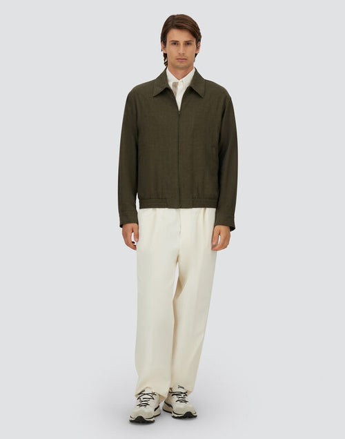 CHAQUETA CAMISERA DE SLUBBING LINEN
