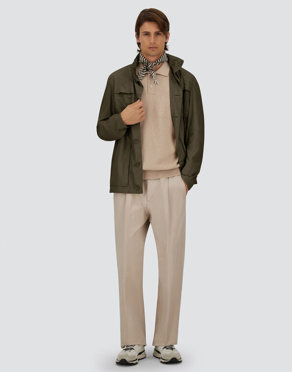 CHAQUETA DE CAMPAÑA DE ULTRALIGHT CREASE