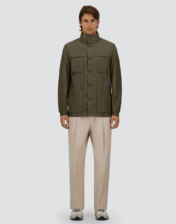 CHAQUETA DE CAMPAÑA DE ULTRALIGHT CREASE