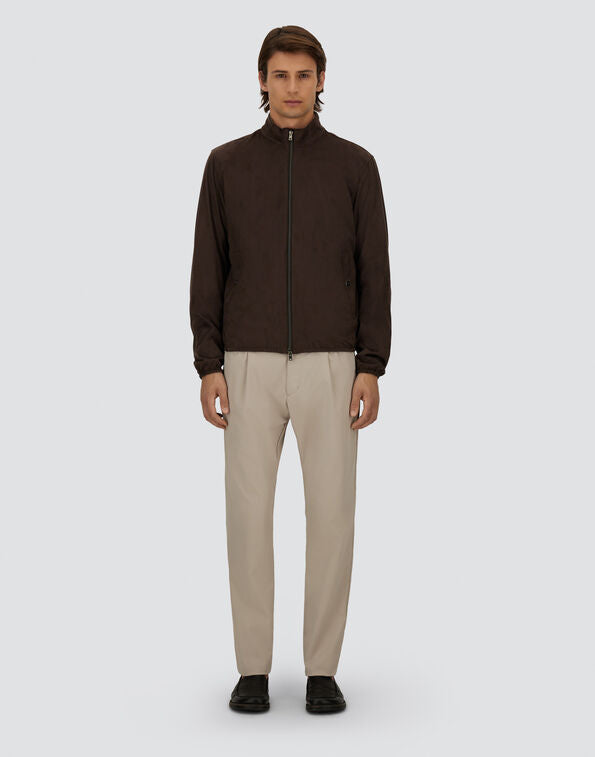 CHAQUETA DE SUEDE EFFECT