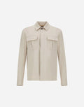 CHAQUETA CAMISERA DE COTTON GABARDINE STRETCH