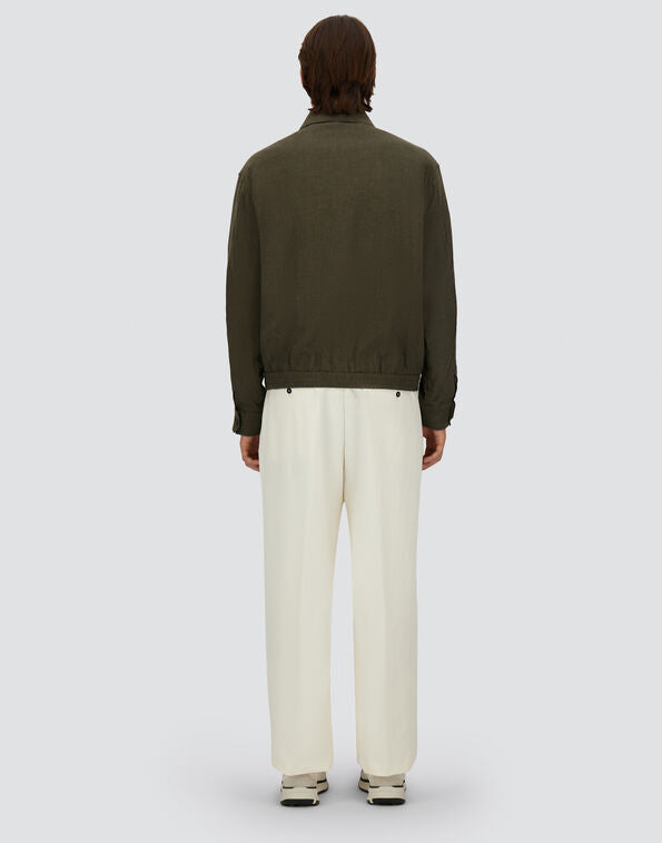 CHAQUETA CAMISERA DE SLUBBING LINEN