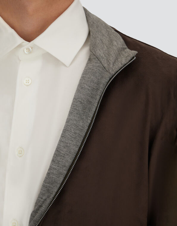 CHAQUETA DE SUEDE EFFECT