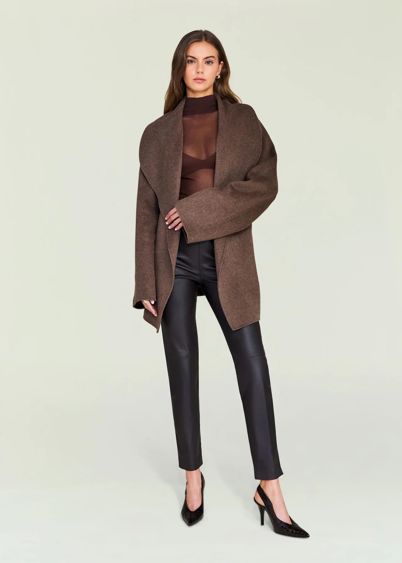 CYRA LEATHER LEGGINGS