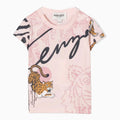 T-SHIRT PINK TIGER GIRL