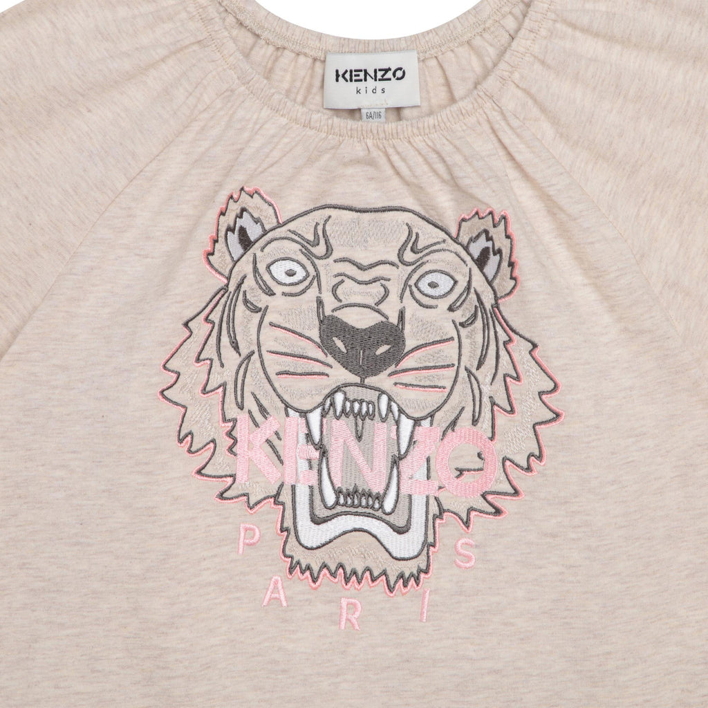 T-SHIRT BEIGE TIGER GIRL
