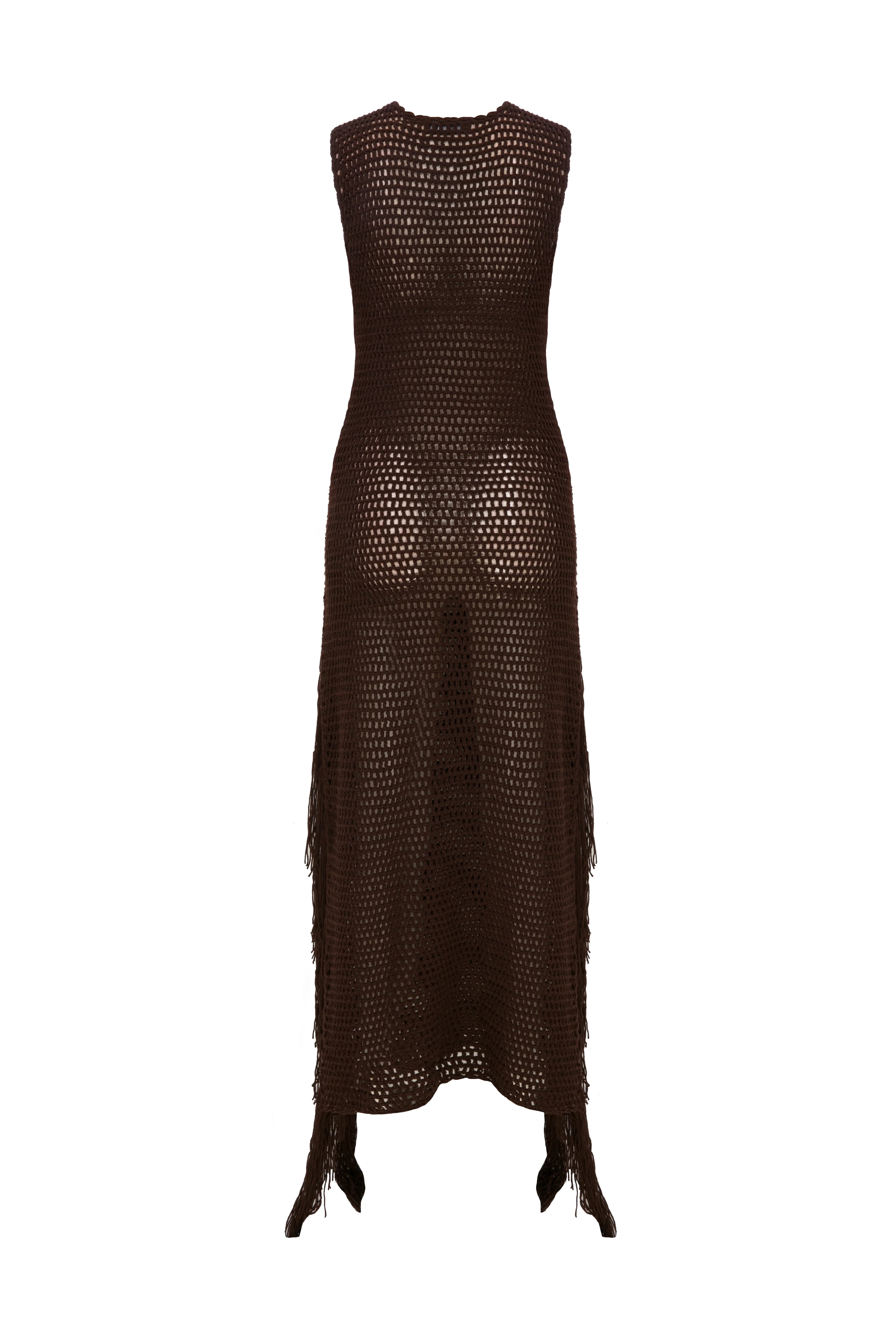 KIRA Handmade Crochet Cotton Maxi Dress