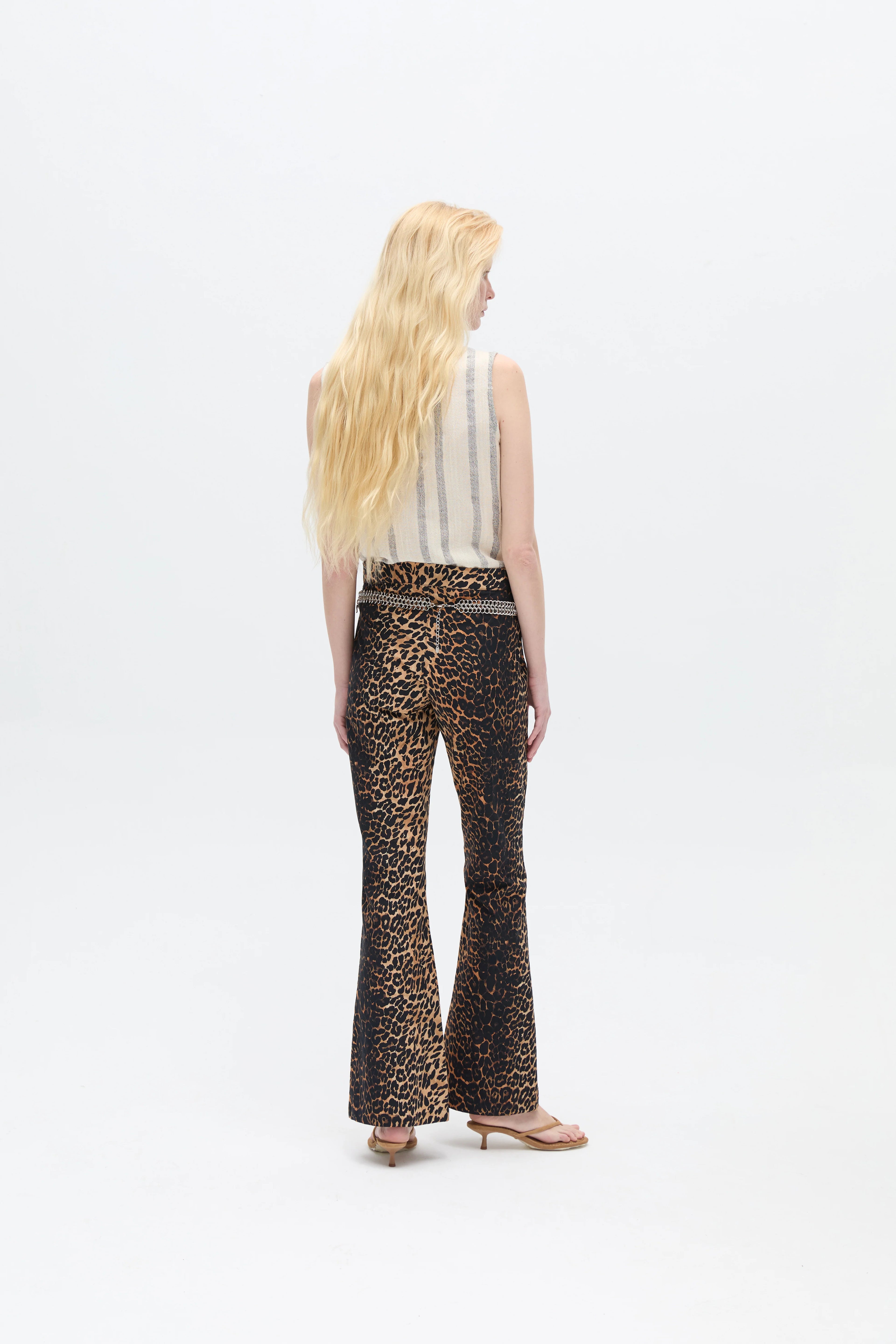 NYRA Printed Cotton Pants Talla S