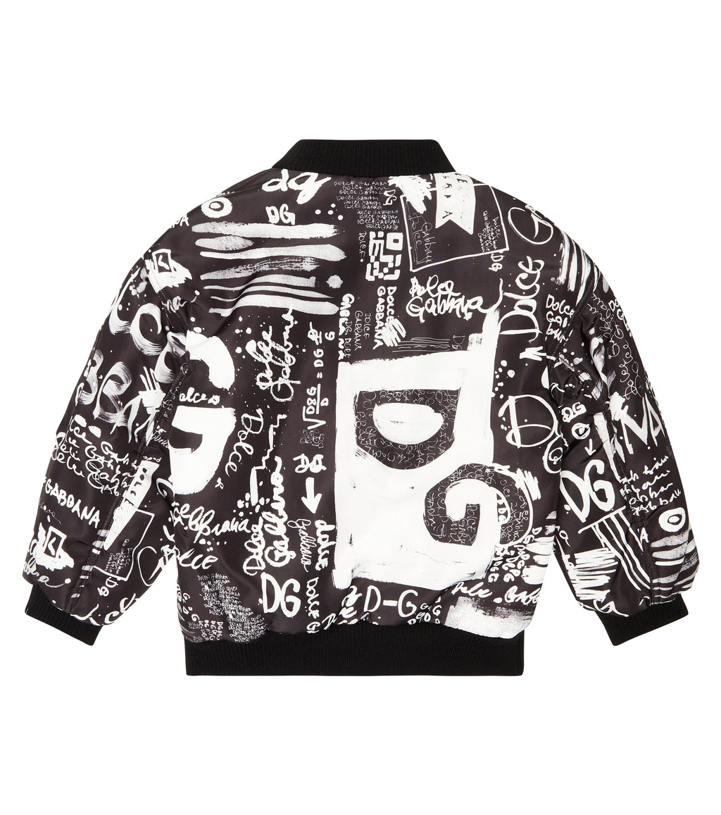 BLOUSON LOGO FDO NERO