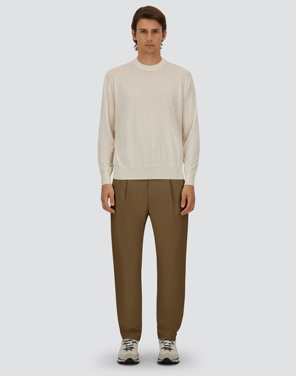 PANTALONES CON CORDÓN DE AJUSTE DE COTTON FEEL