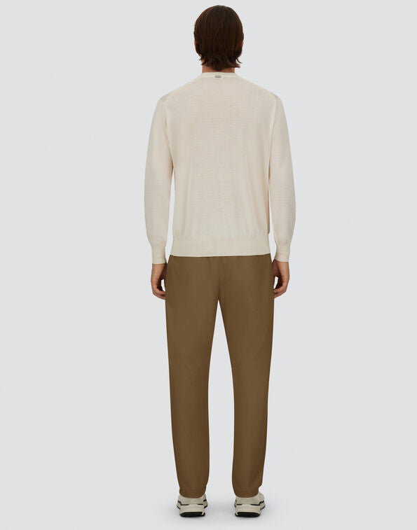 PANTALONES CON CORDÓN DE AJUSTE DE COTTON FEEL