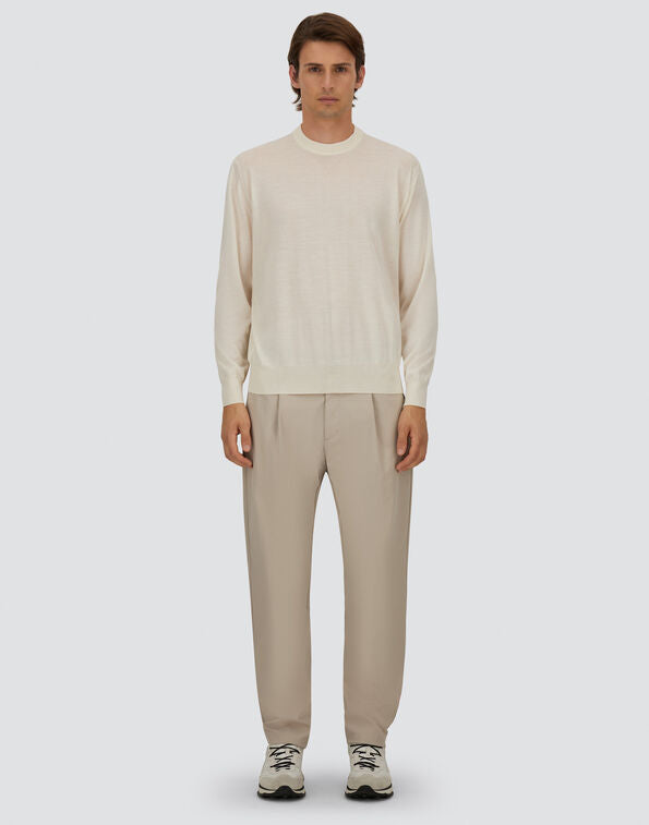 PANTALONES CON CORDÓN DE AJUSTE DE COTTON FEEL