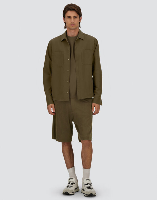PANTALONES CORTOS DE JERSEY KNIT EFFECT