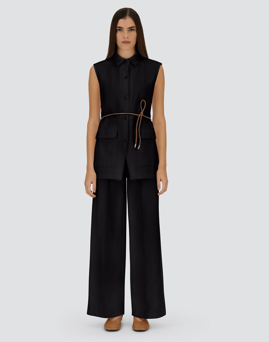 PANTALONES DE DENSE ROME STITCH JERSEY