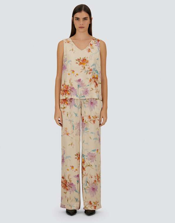 PANTALONES DE FLORAL PRINT