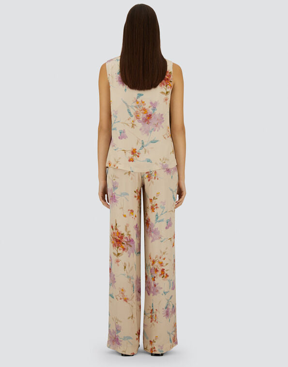 PANTALONES DE FLORAL PRINT
