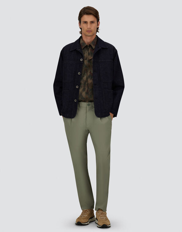 PANTALONES CON CORDÓN DE AJUSTE DE COTTON FEEL
