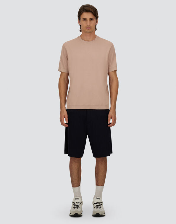 PANTALONES CORTOS DE JERSEY KNIT EFFECT