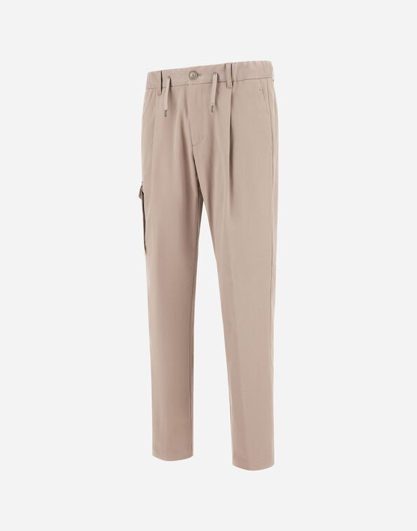 PANTALONES RESORT DE ALGODÓN ELÁSTICO