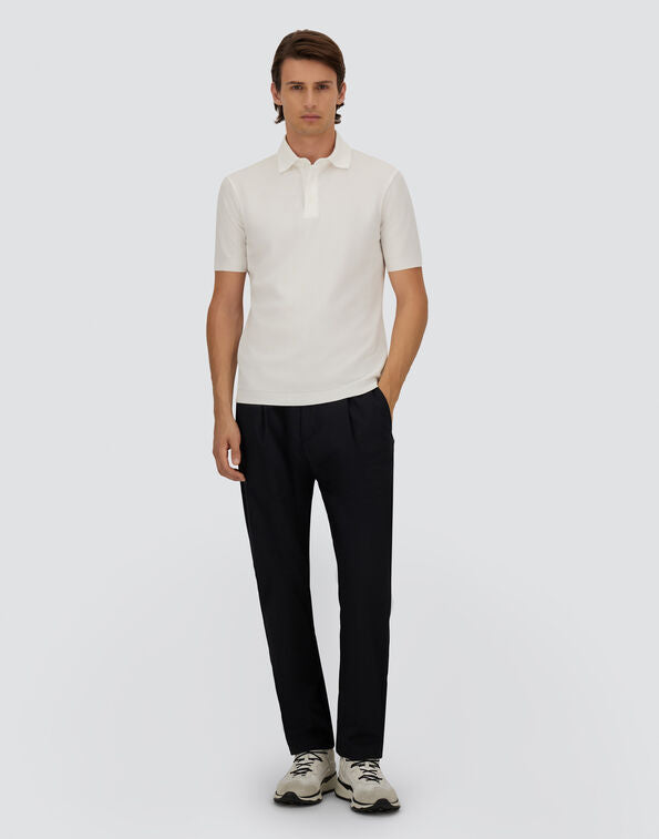 POLO DE JERSEY KNIT EFFECT