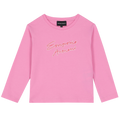 T-SHIRT PINK M/L GIRL