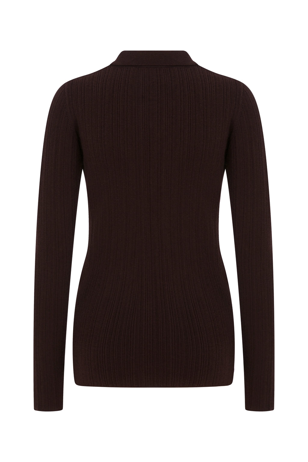RHEA Knitted Collared Cardigan