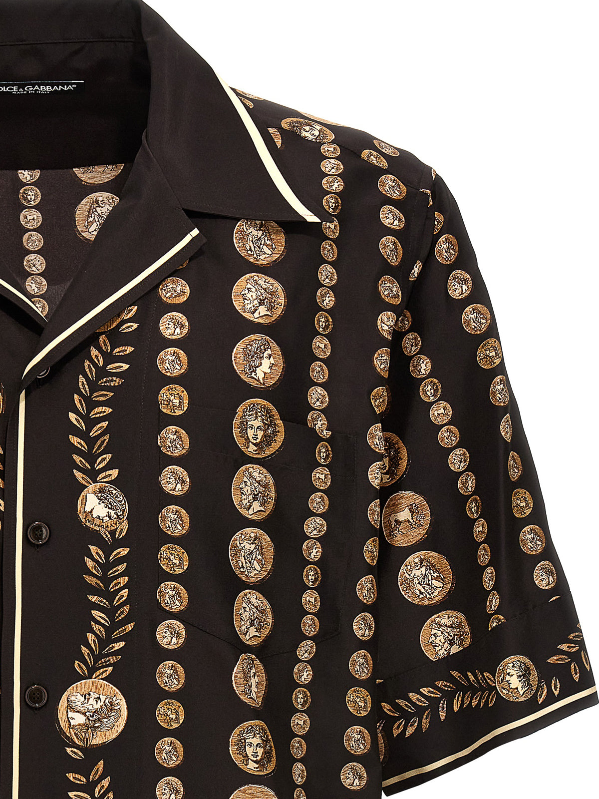 SHIRT MONETE FDO MARRONE