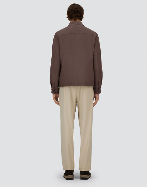 SOBRECAMISA RESORT DE MICROFIBRA EFECTO ANTE