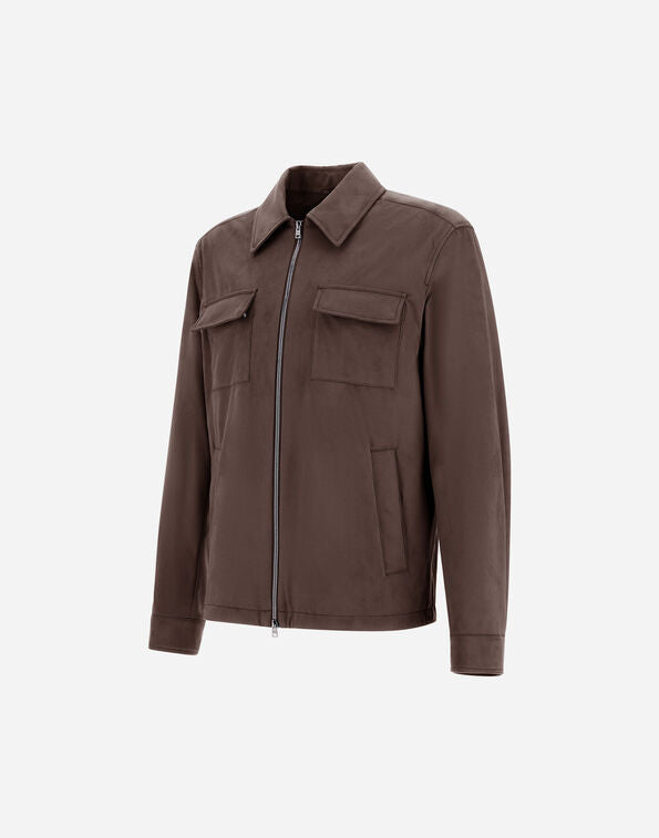 SOBRECAMISA RESORT DE MICROFIBRA EFECTO ANTE