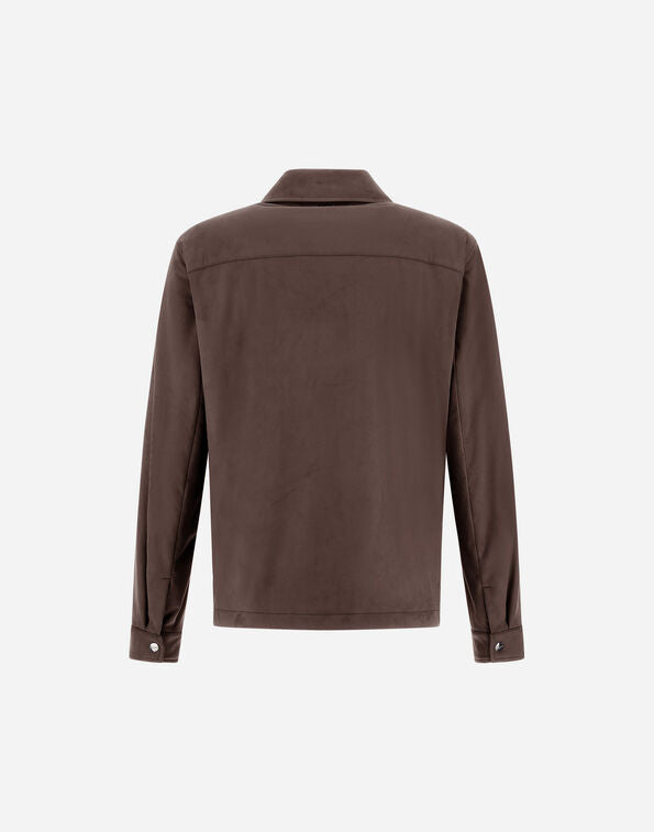 SOBRECAMISA RESORT DE MICROFIBRA EFECTO ANTE