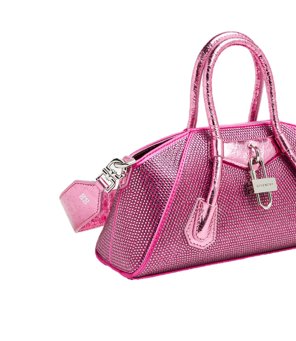 MINI BAG ANTIGONA STRETCH NEO PINK