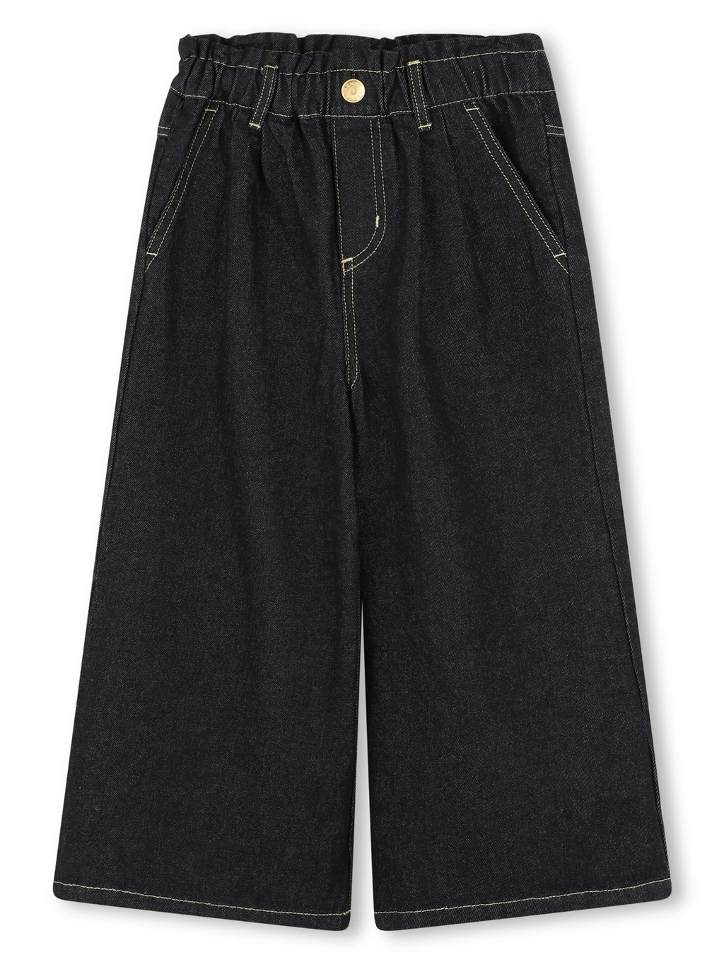 JEAN TEEN BLACK DENIM PRINT TIGER KENZO