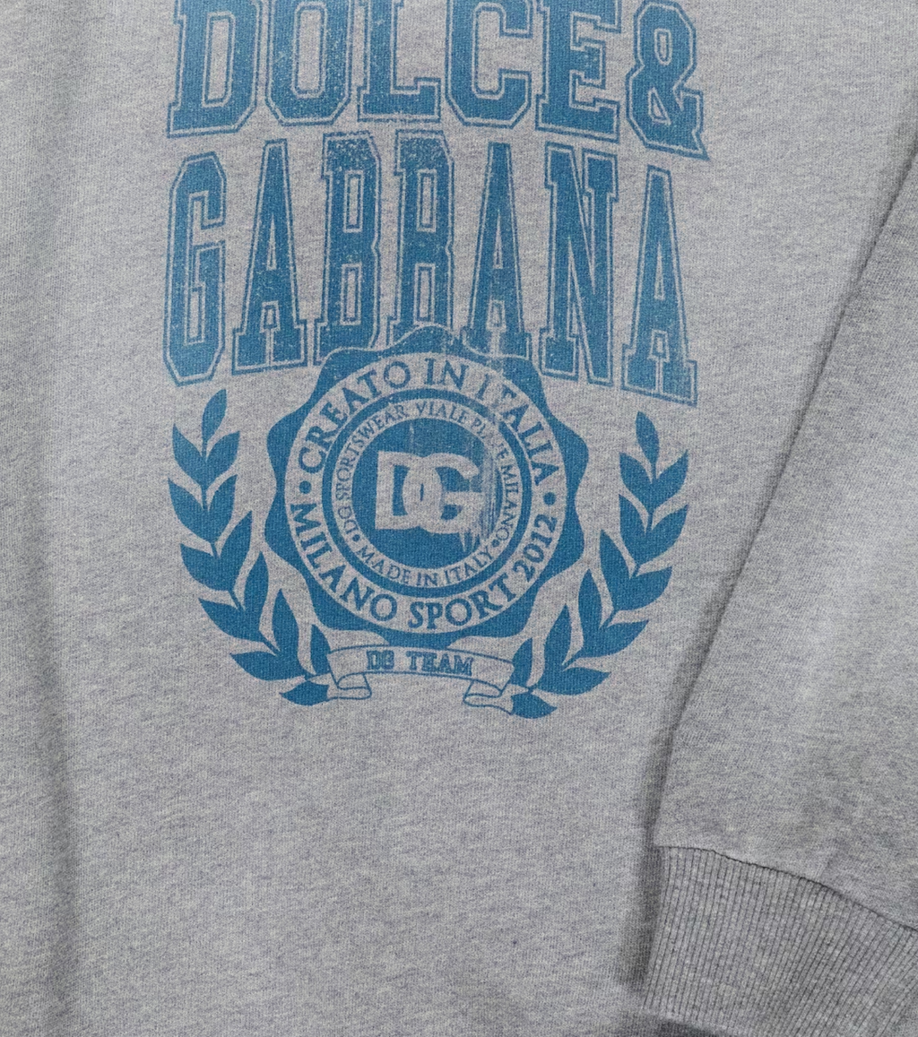 SWEATSHIRT MELANGE GREY