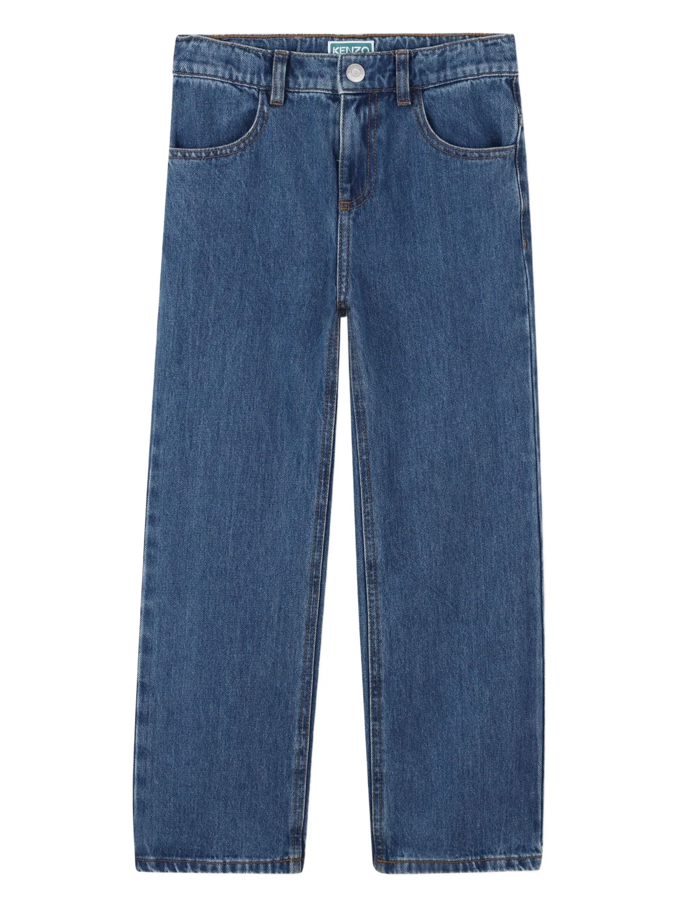 PANTS BLUE DENIM KENZO