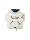 SWEAT A CAPUCHE WHITE KENZO