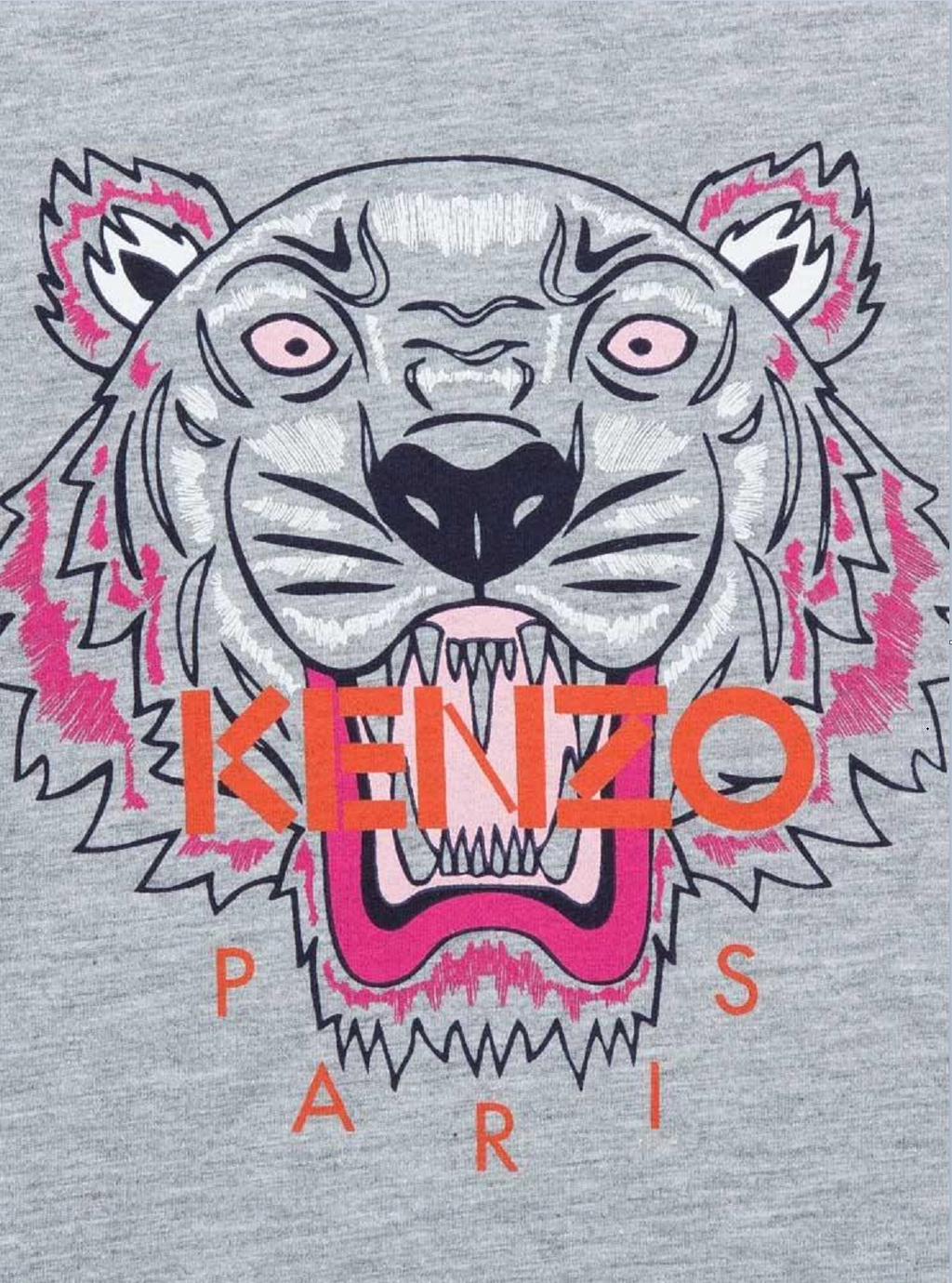 T-SHIRT GRIS M/L GIRL KENZO