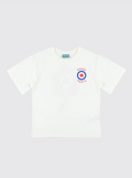 T-SHIRT WHITE PRINT FLOWER GIRL