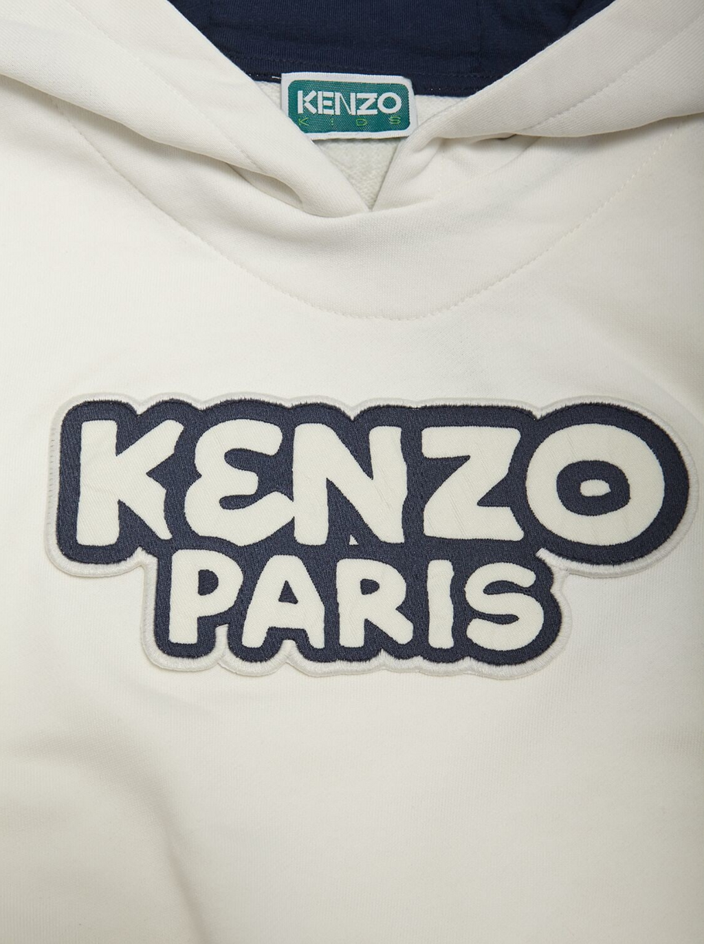 SWEAT A CAPUCHE WHITE KENZO