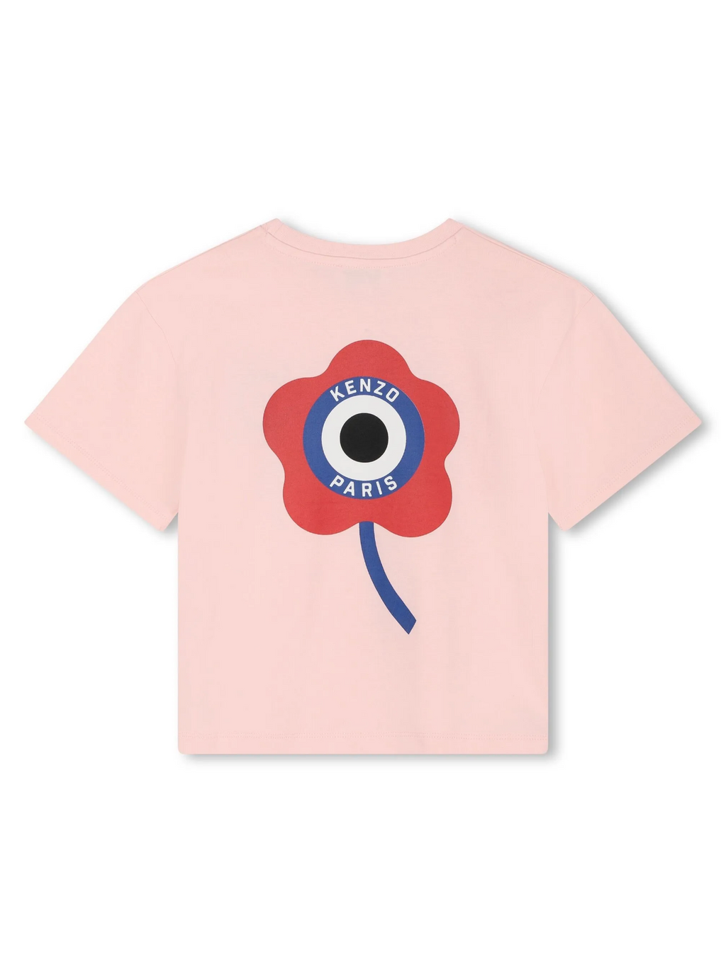 T-SHIRT PINK PRINT FLOWER GIRL