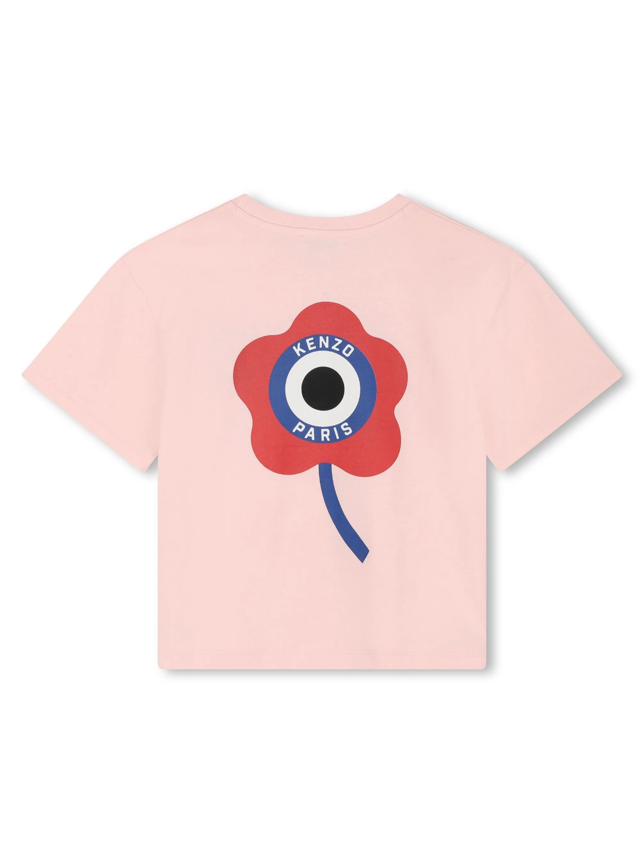 T-SHIRT PINK PRINT FLOWER GIRL