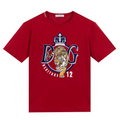 T-SHIRT RED MANICA CORTA SUMMER SMILE BOY